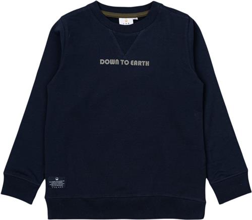 The New Tnlavi Sweatshirt Str 146-152 cm/11-12 år - Navy Blazer Sweatshirts Bomuld hos Magasin