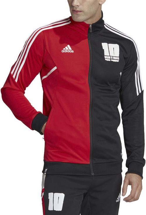 Se adidas Messi Track Jakke S - Sweatshirts Polyester hos Magasin ved Magasin