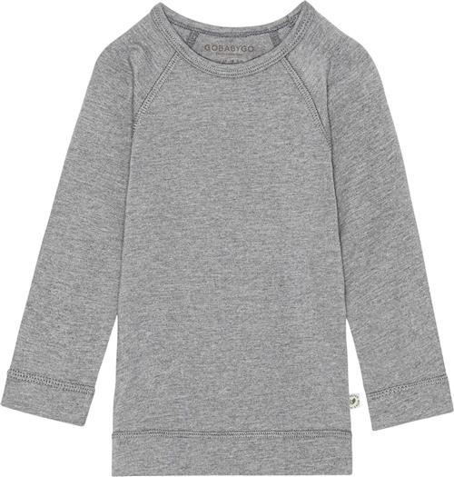 GoBabyGo Elm Blouse Plantefarvet Str 6m (68cm) - Ash Bluser Bomuld hos Magasin