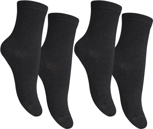 mp Denmark Bamboo Socks 2pack Str 22/24 - Sort Strømper hos Magasin