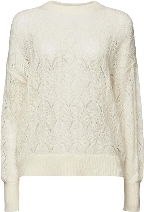 Esprit moh Blend Solid Kvinde Ice Sweaters Str XS - hos Magasin