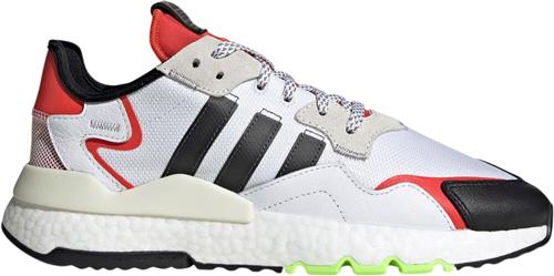 adidas Nite Jogger Sneakers Mand Hvid Sneakers Str 46 2/3 - hos Magasin