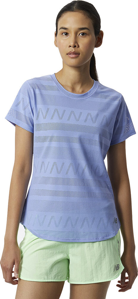 New Balance Q Speed Jacquard T Shirt XS - Trænings T-shirts hos Magasin