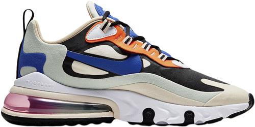 Se Nike Air Max 270 React Sneakers Kvinde Multifarvet Sneakers Str 36 - Gummi hos Magasin ved Magasin