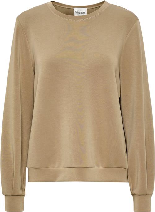 My Essential Wardrobe 23 THE Sweat Blouse Kvinde Dune Sweatshirts Casual Fit Str XS - hos Magasin