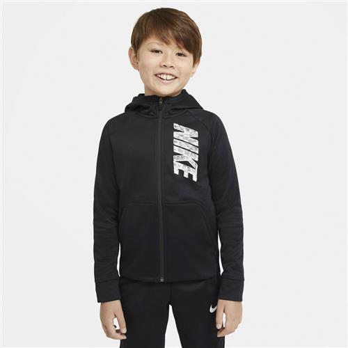 Se Nike Therma Haettetroje 122-128 / XS - Sweatshirts & Hættetrøjer Polyester hos Magasin ved Magasin