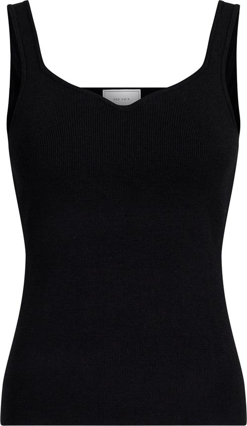 Se Neo Noir Hanora Knit Top Kvinde Black Tanktoppe Str 40 - hos Magasin ved Magasin