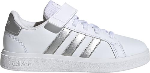 Se adidas Originals Grand Court 2. 0 EL K Ftwwht/msilve/msi Sneakers Str 33 - hos Magasin ved Magasin