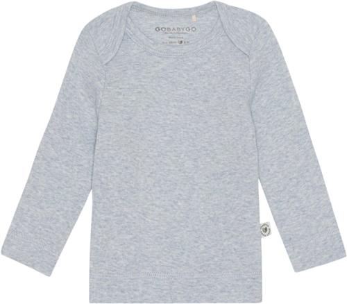 Se GoBabyGo Elm Blouse Plantefarvet Str 6m (68cm) - Sea Bluser Bomuld hos Magasin ved Magasin