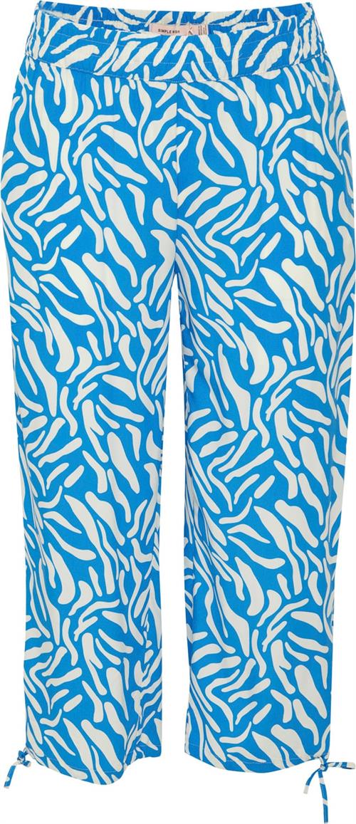 Se Simple Wish Swrelax CU 1 Kvinde Super Sonic Abstract Animal Capri Bukser Str 44 - hos Magasin ved Magasin