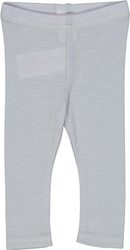 Müsli by Green Cotton Woolly Leggings Baby Str 62 - Jasmin Blue Leggings Merino Uld hos Magasin