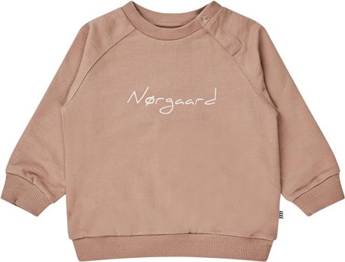 Mads Nørgaard - Copenhagen Soft Sweat Sirius Sweatshirt Str 4-6 mdr / 68 cm - Brun Sweatshirts hos Magasin