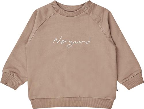 Mads Nørgaard - Copenhagen Soft Sweat Sirius Sweatshirt Str 9-12 mdr / 80 cm - Brun Sweatshirts hos Magasin