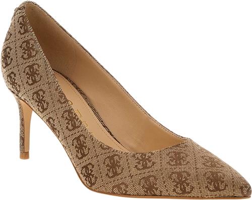 Se GUESS Bravo10 Kvinde Beige Brown Pumps & Stiletter Str 39 - hos Magasin ved Magasin