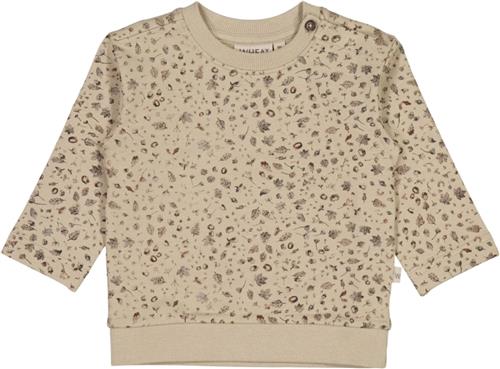 Se Wheat Sweatshirt Sigi Str 68/6m - Gravel Spruce And Cone Sweatshirts Bomuld hos Magasin ved Magasin