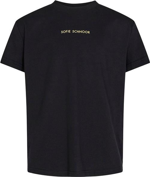 Se Sofie Schnoor Tshirt Str 176 - Black Kortærmede T-shirts hos Magasin ved Magasin