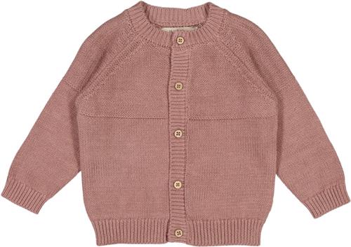 Se Wheat Strik Cardigan Eddy Str 68/6m - Pudder Cardigans Bomuld hos Magasin ved Magasin