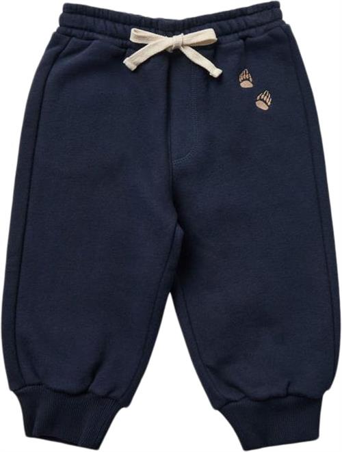 Se Sofie Schnoor Sweatpants Str 1-2 mdr / 56 cm - Dark Blue Bukser hos Magasin ved Magasin