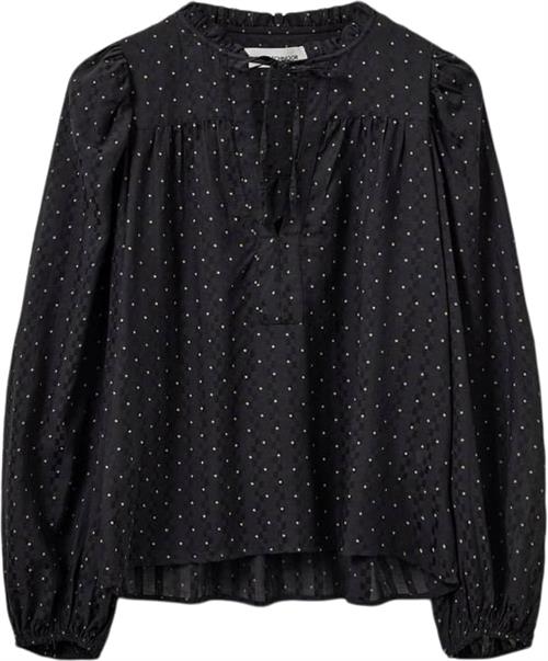 Se Sofie Schnoor Blouse Str 42 - Black Bluser hos Magasin ved Magasin