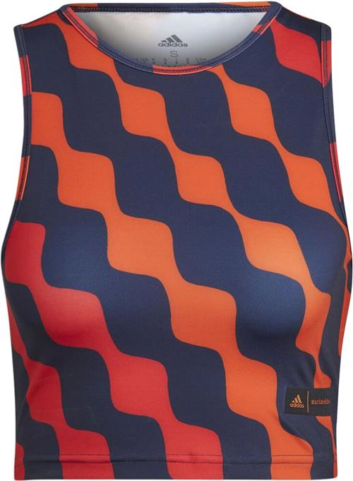 adidas Marimekko Train Icons Print Tank top S - Tanktoppe Polyester hos Magasin