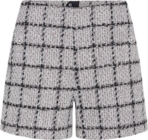 Bruuns Bazaar Doxabbnadiata Shorts Kvinde Sand - Check Casual Shorts Str 38 - Polyester hos Magasin