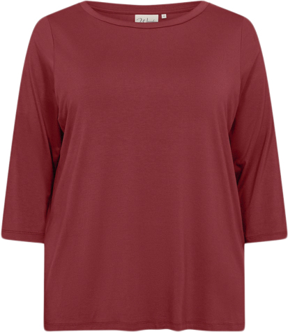 Wasabiconcept Wastella 7 Kvinde 4949 Cardinal Kortærmede T-shirts Str 58 - Elastan hos Magasin