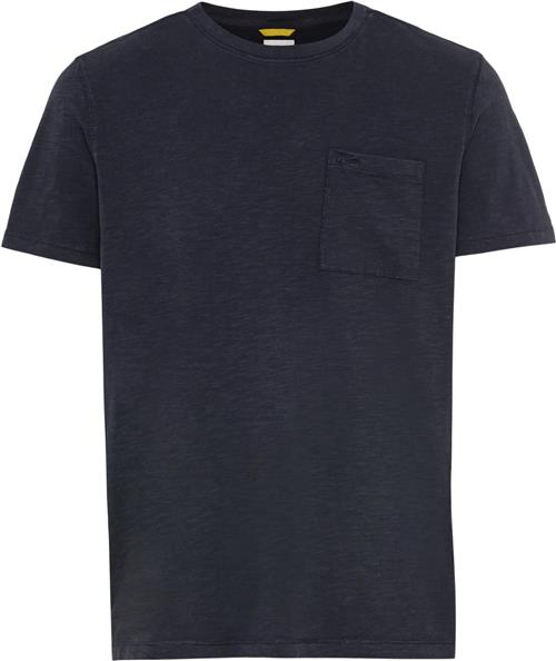 Camel Active NOS Tshirt Mand Night Blue Kortærmede T-shirts Str L - Bomuld hos Magasin