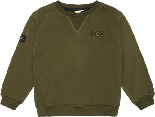 The New Tnre:Charge OS Sweatshirt Str 122-128 cm/7-8 år - Ivy Green Sweatshirts Bomuld hos Magasin