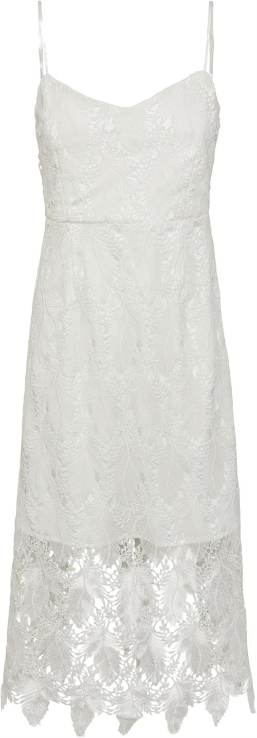 Se YAS Yastoni Strap Midi Dress Celeb Kvinde Gardenia Midi Kjoler Str XL - hos Magasin ved Magasin