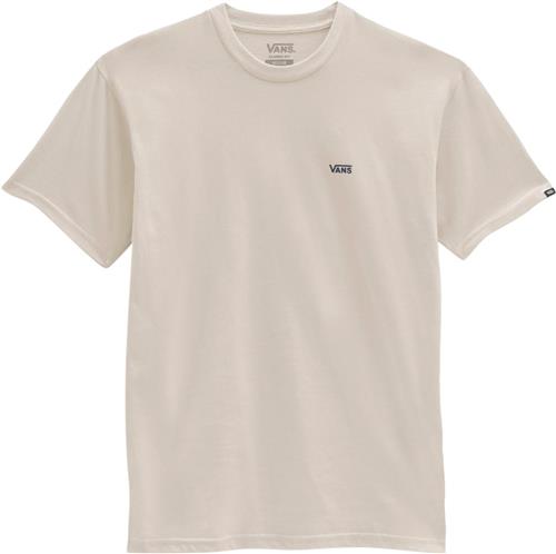 Vans mn Left Chest Logo tee Mand White Kortærmede T-shirts Str S - Bomuld hos Magasin