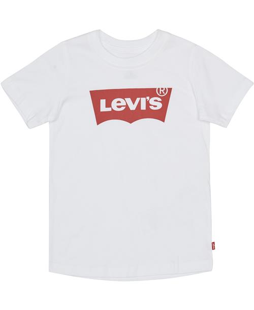 Se Levi's Teeshirt Str 14 år / 164 cm - White Kortærmede T-shirts Denim hos Magasin ved Magasin