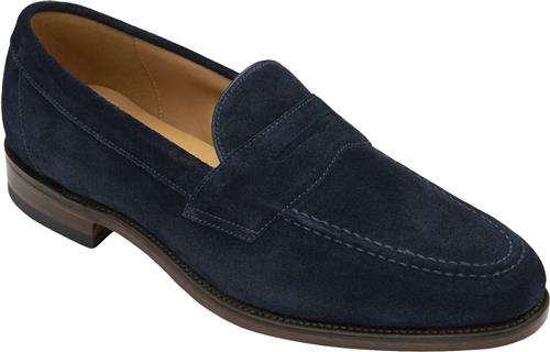 Loake Imperial Mand Navy Loafers Str 43 - hos Magasin