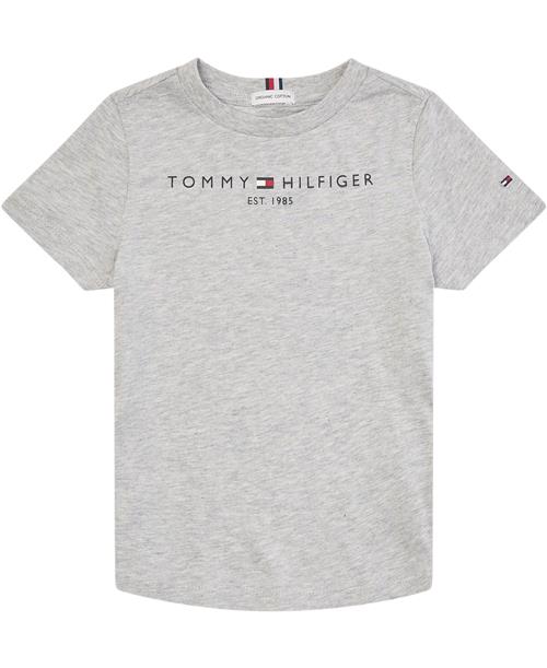 Tommy Hilfiger Essential TEE S/S Str 10 år / 140 cm - P01 Kortærmede T-shirts Bomuld hos Magasin