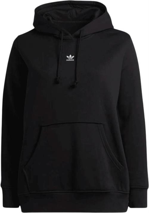 adidas Adicolor Essential Hoodie (Plus Size) Kvinde Sort Hættetrøjer Plus Size Str XXXL - Bomuld hos Magasin