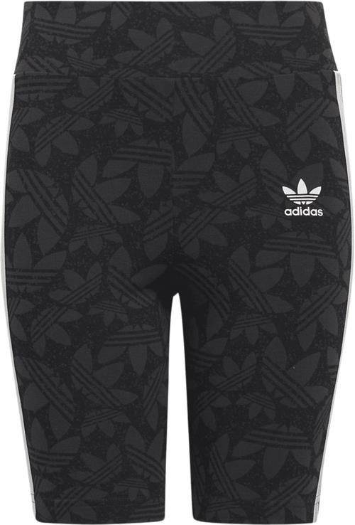 adidas Highwaisted Cycling Shorts Kids Str 152 - Carbon/black/white Shorts & Bloomers Bomuld hos Magasin