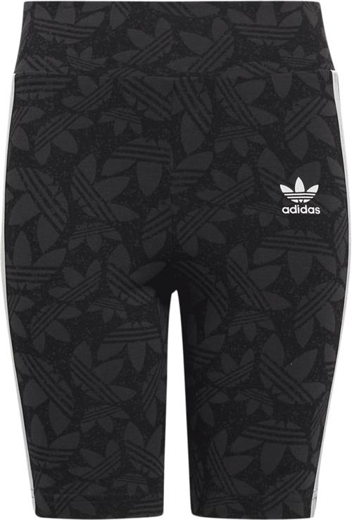 adidas Highwaisted Cycling Shorts Kids Str 164 - Carbon/black/white Shorts & Bloomers Bomuld hos Magasin