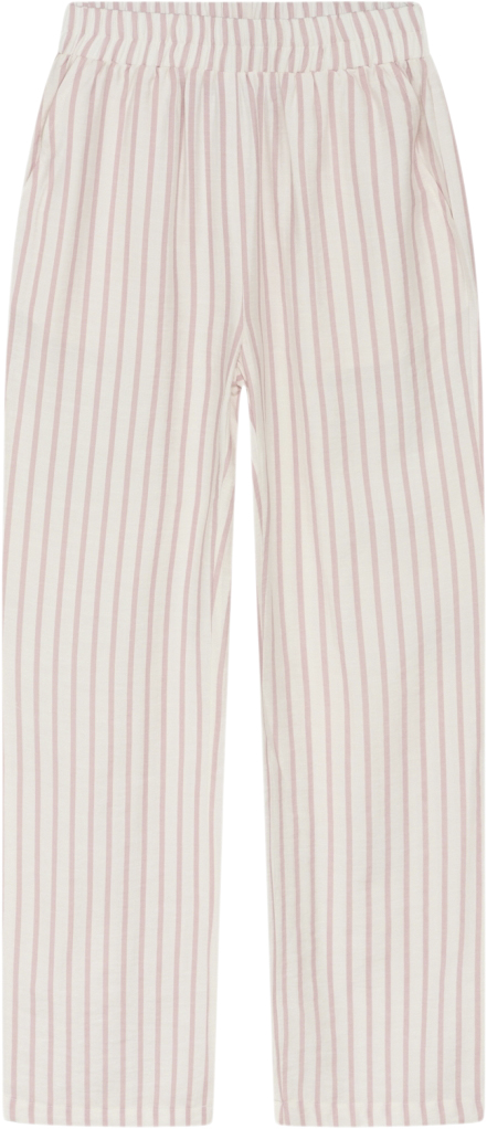 Grunt Evelyn Striped Pant Str L/14Y - Pink Bukser hos Magasin