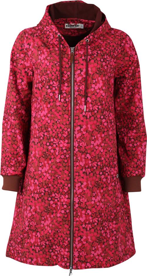 Danefæ Danekarla Softshell Bright Pink Berrygood Kvinde Bright Pink Berry Overgangsjakker Str S - Polyester hos Magasin