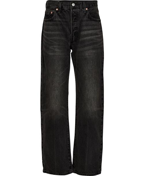 Levi's 501 90S Stitch School Kvinde Sort Flared Jeans Str W26 / L32 - hos Magasin