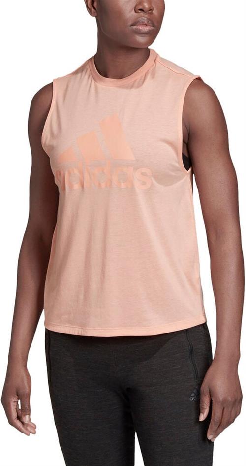 adidas Must Haves Badge Of Sport Tank Top XL - Tanktoppe Bomuld hos Magasin