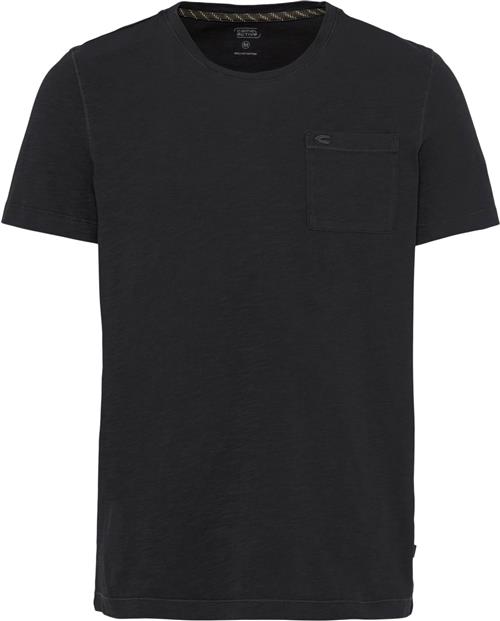 Camel Active NOS Tshirt Mand Asphalt Kortærmede T-shirts Str M - Bomuld hos Magasin