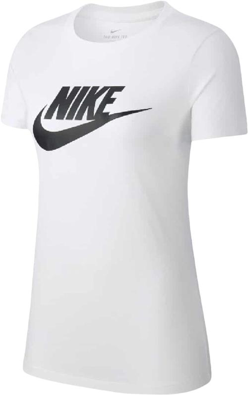 Nike W NSW TEE Essntl Icon Futura L - Trænings T-shirts Bomuld hos Magasin