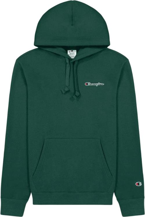 Champion Hooded Sweatshirt Mand Green Hoodies Str L - Bomuld hos Magasin