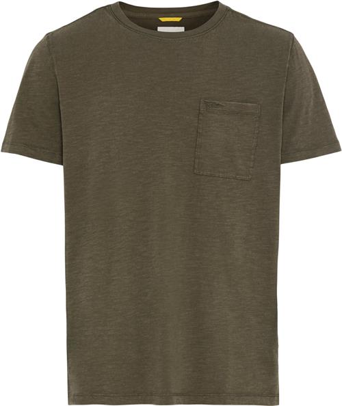 Se Camel Active NOS Tshirt 1/2 Arm Mand Olive Brown Kortærmede T-shirts Str L - Bomuld hos Magasin ved Magasin