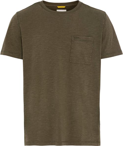 Se Camel Active NOS Tshirt 1/2 Arm Mand Olive Brown Kortærmede T-shirts Str XXL - Bomuld hos Magasin ved Magasin