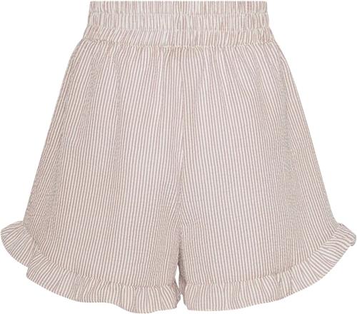 A-VIEW Sonja Shorts Kvinde Sand/white Casual Shorts Str 40 - hos Magasin