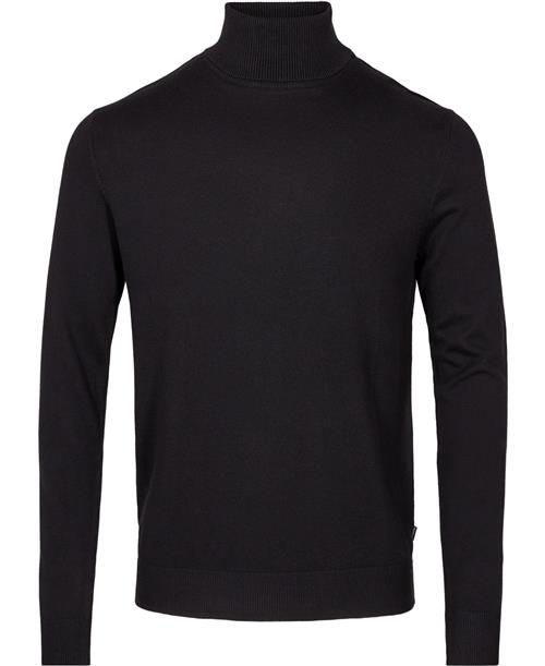 Jack & Jones Jjeemil Knit Roll Neck Noos Mand Sort Turtlenecks Str XXL - hos Magasin