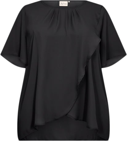 Se Wasabiconcept Watherese 4 Kvinde 9999 Black Kortærmede Bluser Str 46/46 - Polyester hos Magasin ved Magasin