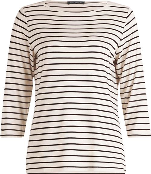 Betty Barclay Shirt Kurz 3/4 Ar Kvinde Sand Langærmede T-shirts Str 44 - hos Magasin