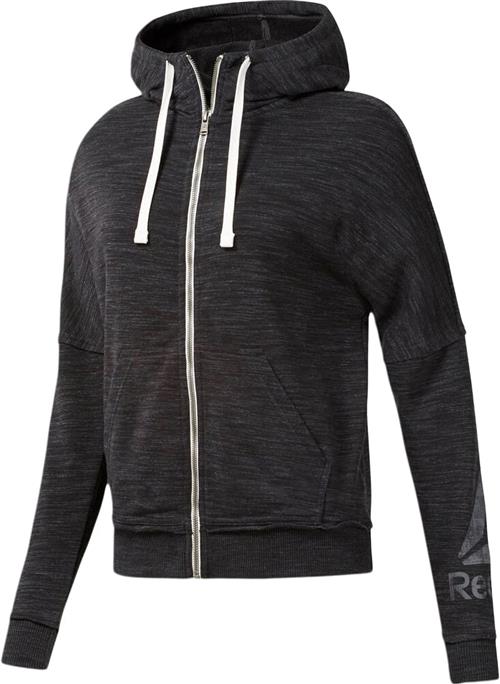 Se Reebok Essentials Marble Logo Full Zip XL - Hættetrøjer hos Magasin ved Magasin